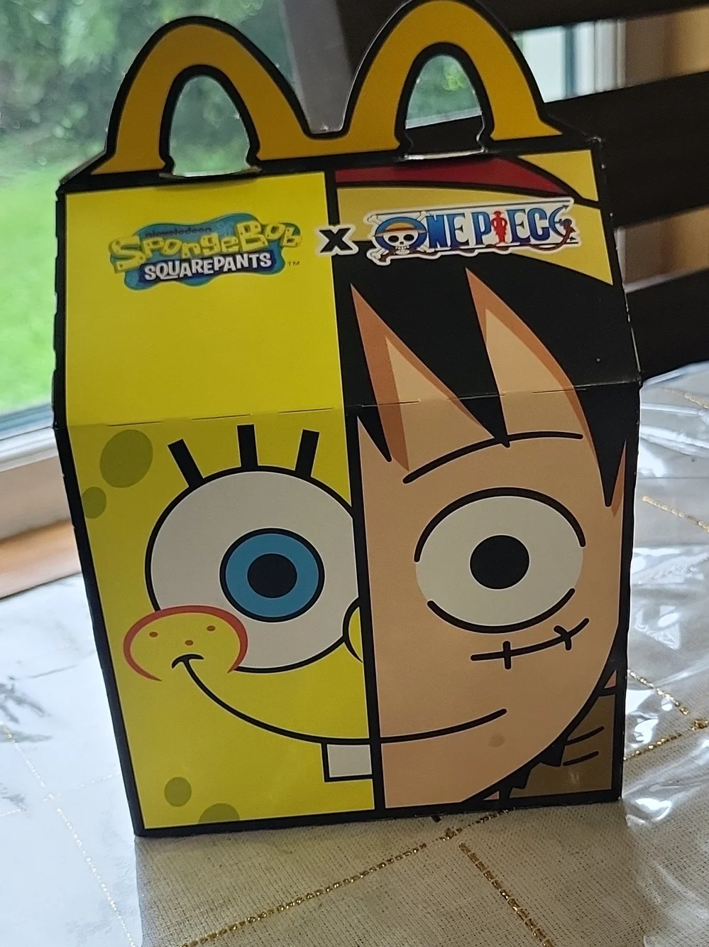 McDonald's SpongeBobxOne Piece Happy Meal Toy Mrs. Puff x Linlin Boxes Included